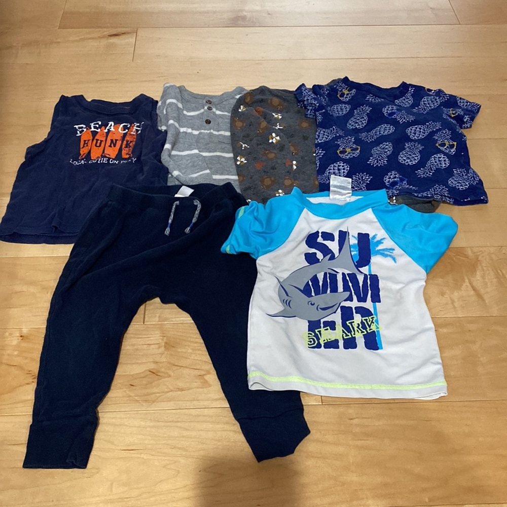 Boys 18-24 month top clothes.
